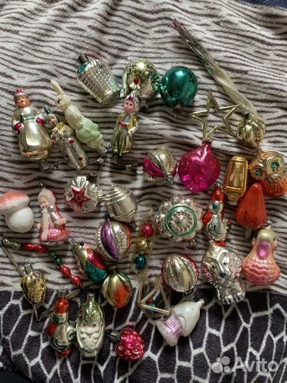 Новогодние игрушки СССР советские