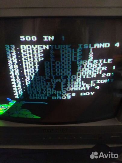 Картриджи для Dendy 500 в 1