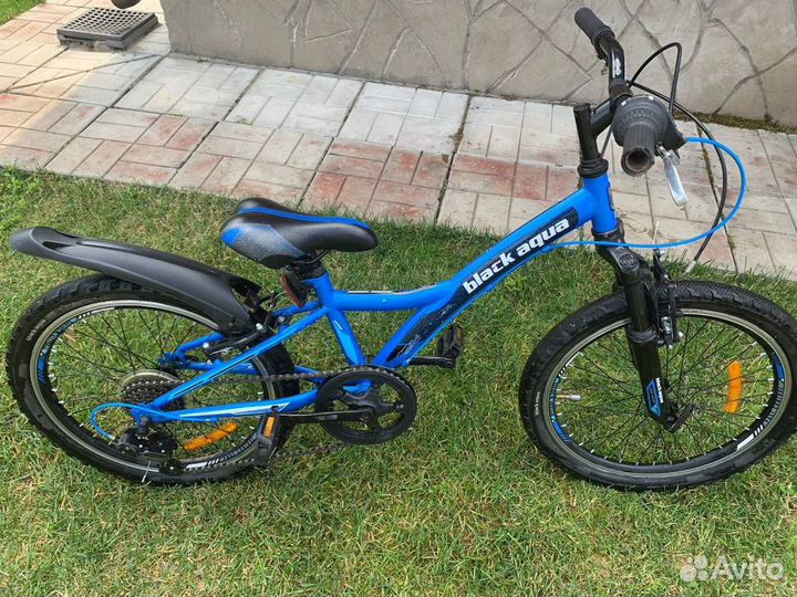 Велосипед детский 20 Black aqua cross 6 скоростей