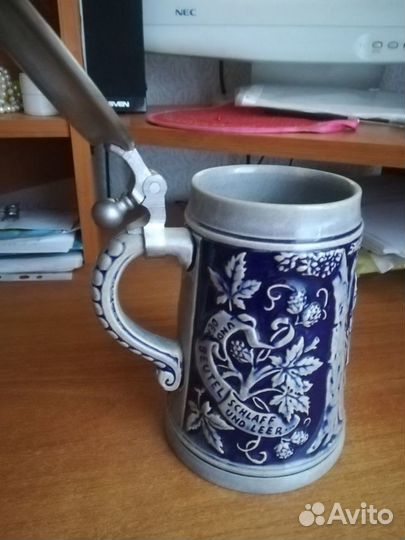 Пивная кружка с крышкой Германия