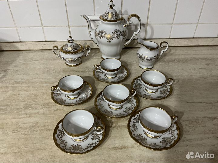 Кофейный сервиз Веймар ГДР 70-е