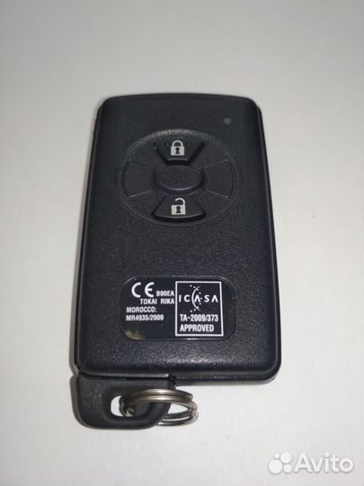 Ключ smart зажигания Toyota,Тойота B90EA