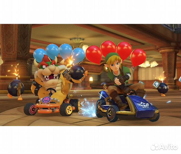 Mario Kart 8 Deluxe Nintendo Switch рус. б\у без