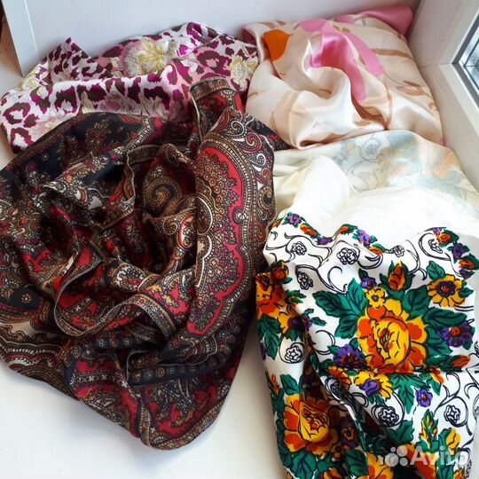 Платки шарфы, СССР