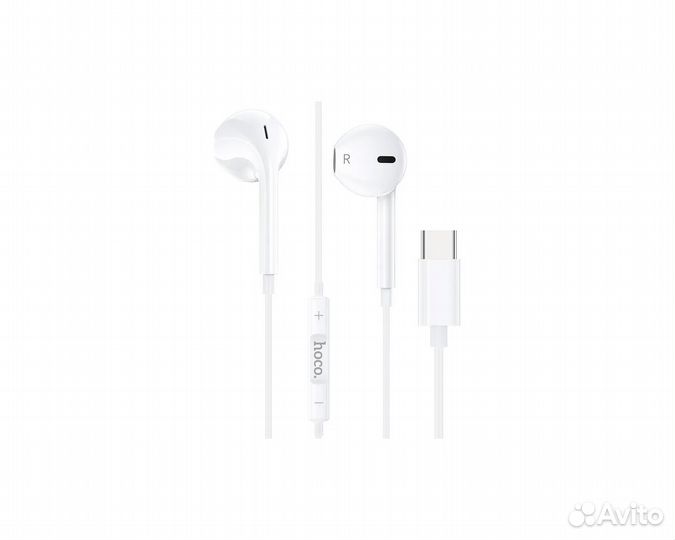 Наушники Type-C Hoco M80, белый