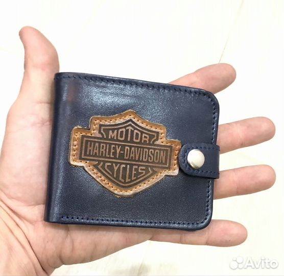 Мужское портмоне Harley Davidson кожаный