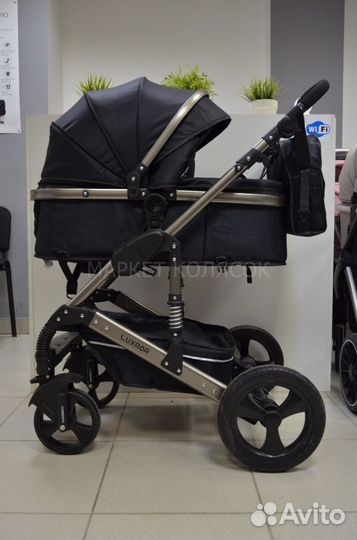 Коляска 2в1 3в1 Luxmom 555