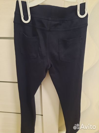 Брюки для девочки 122 темно-синие Chessford