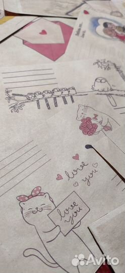 Крафтовые подарочные конверты