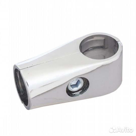 Соединитель 2-х труб Т-образно хром