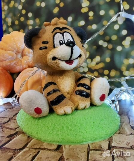 Мыло ручной работы. Тигрёнок из мультика