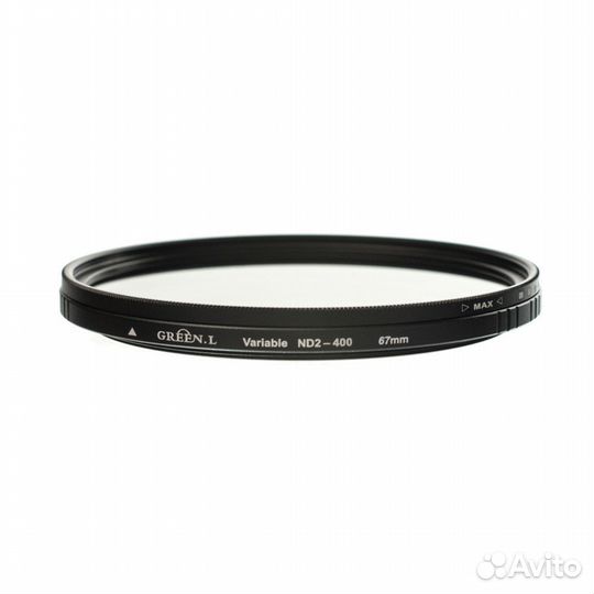 Светофильтр Green-L ND 2-400 Variable - 67 mm