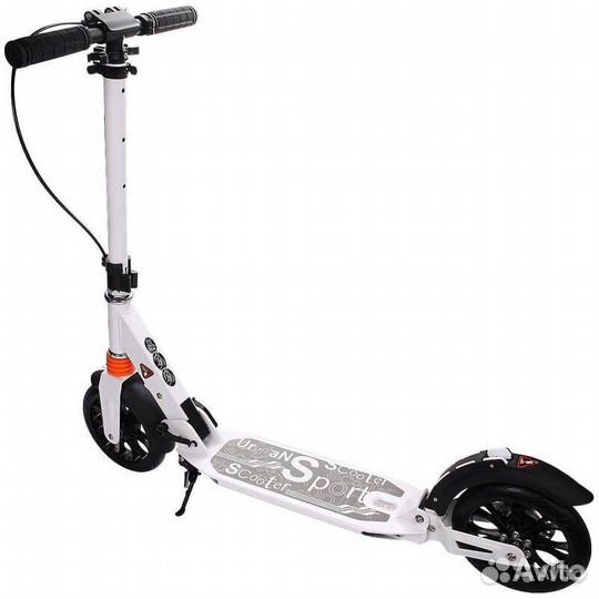 Самокат urban 200G с ручным тормозом 200мм