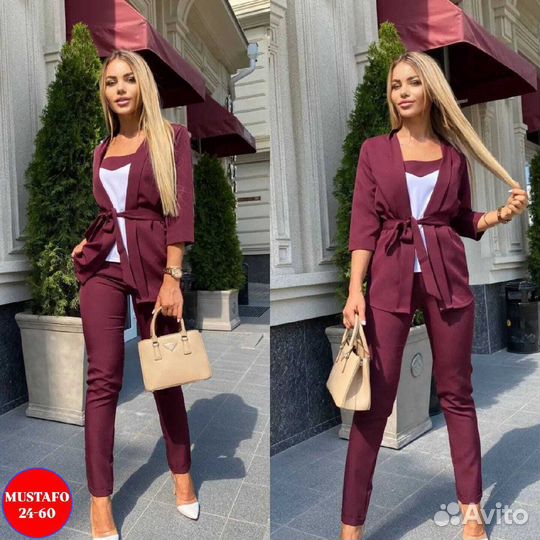 Костюм тройка 42р до 52 размер