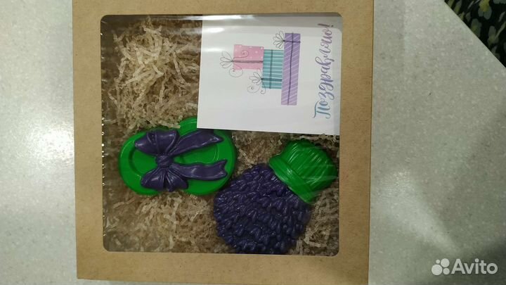 Подарочный набор из мыла ручной работы