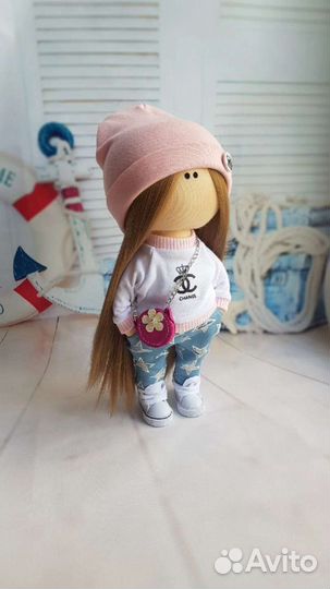 Интерьерная кукла, текстильная кукла