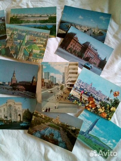 Открытки Москва-75г