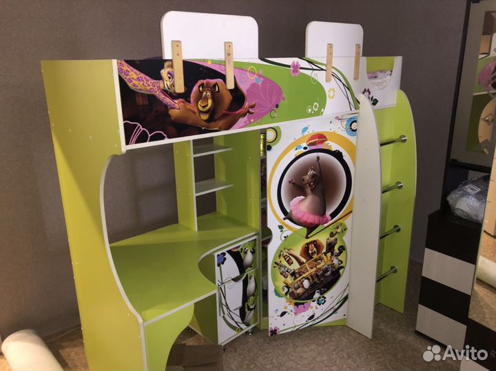 Детская кровать-чердак