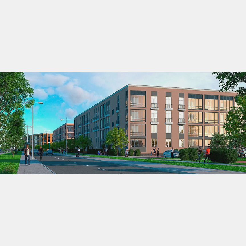 3-к. квартира, 70,2 м², 1/4 эт.
