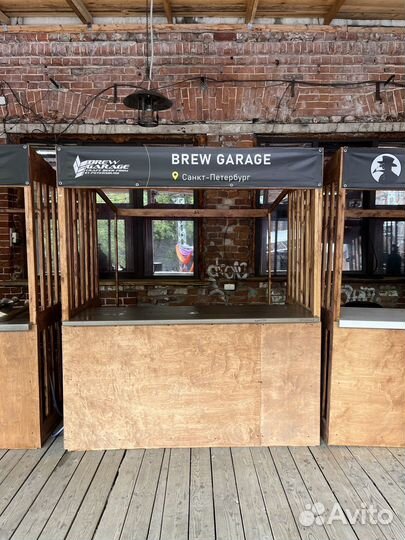 Аренда деревянных киосков