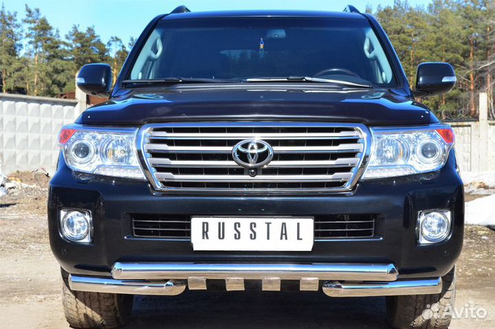 Toyota Land Cruiser 200 2012-2015 Защита+клыки