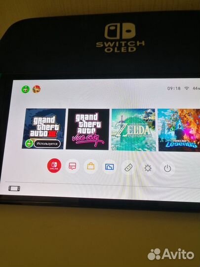 Nintendo switch oled с играми