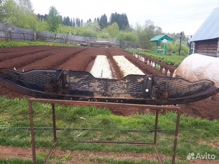 Бампер зил-131 без лебёдки