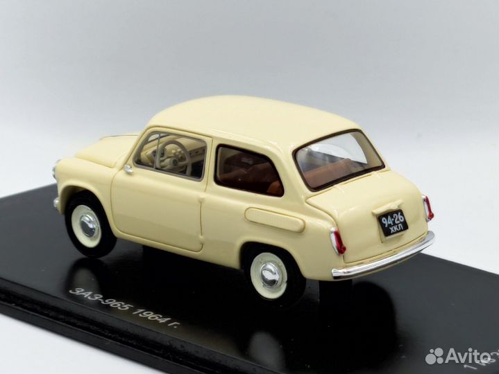 Модель заз-965 1964 г. слоновая кость Dip Models