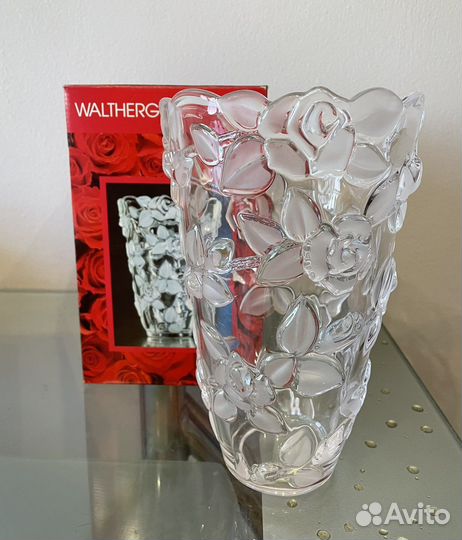 Ваза для цветов стеклянная