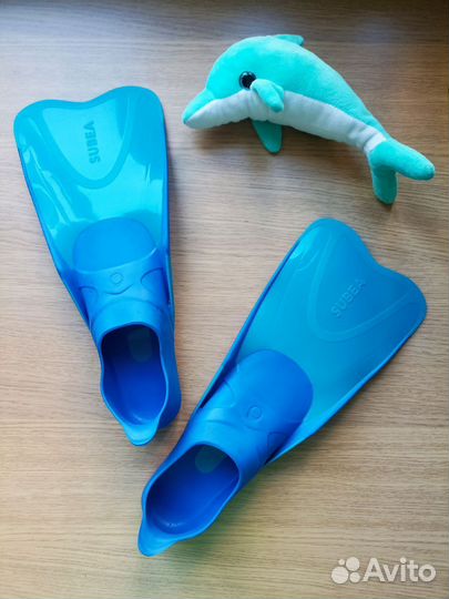 Ласты для снорклинга детские subea Декатлон