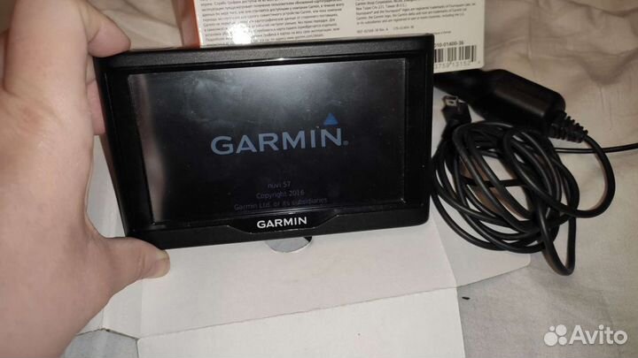 Навигатор garmin nuvi 57 lmt (полный комплект)
