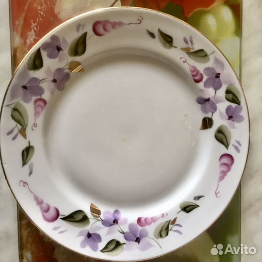 Чашка и тарелка