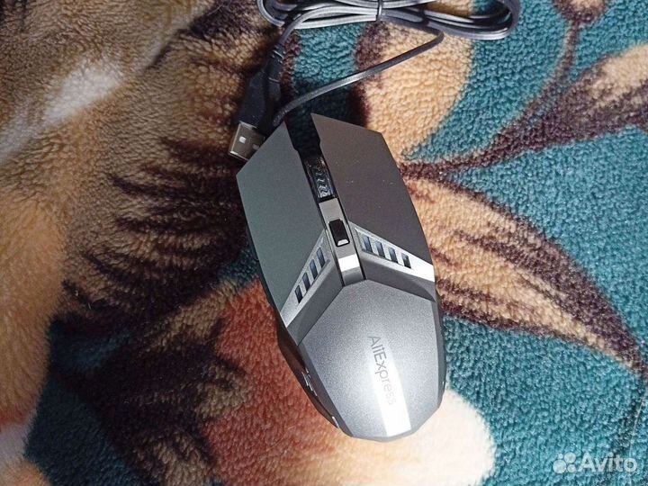 Бесшумная игровая мышь