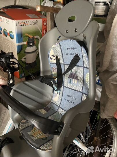 Детское велокресло на раму