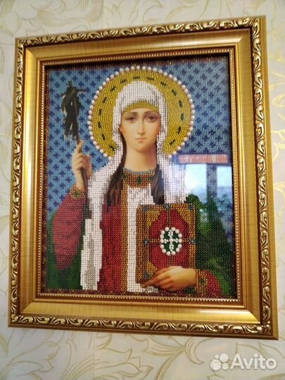 Икона из бисера (на подарок)