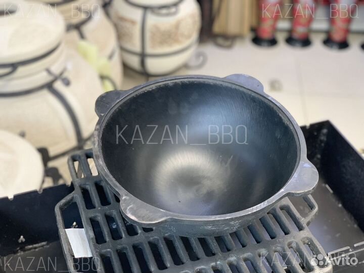 Казан чугунный узбекский 6 л