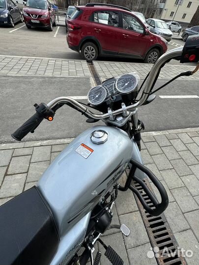 Мопед swift silver серебристый цвет