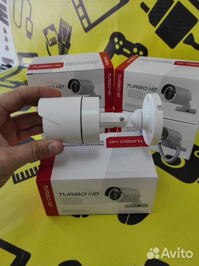 Камера видеонаблюдения уличная цветная HD