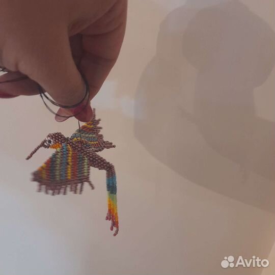 Птички колибри из бисера фигурка на заказ