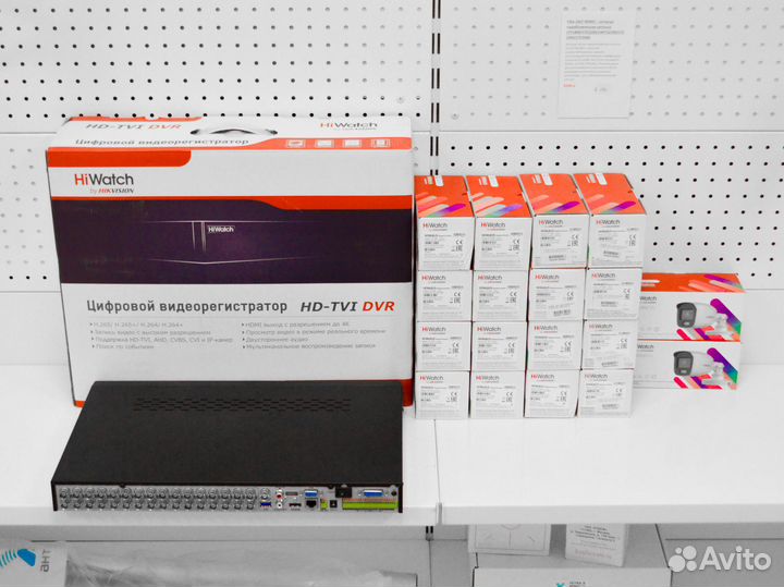 Камеры HiWatch 2MP уличные ColorVu