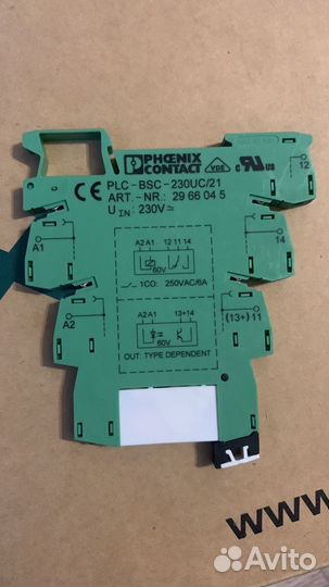 Модуль базовый PLC-BSC-230UC/21 Phoenix Contact