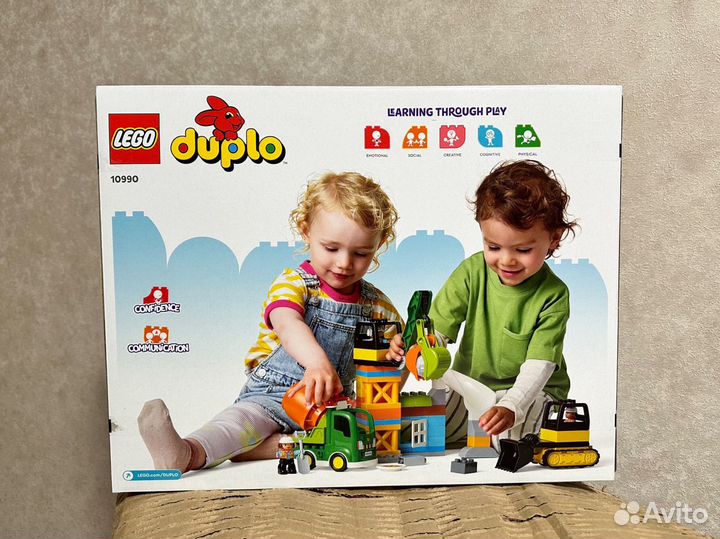 Новый lego duplo 10990 Стройка