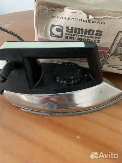 Утюг СССР новый