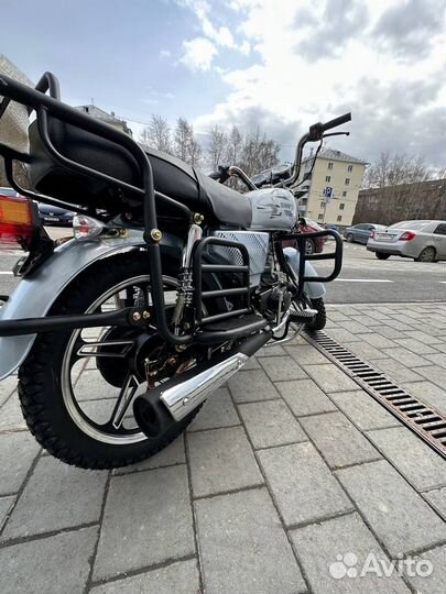 Мопед swift silver серебристый цвет