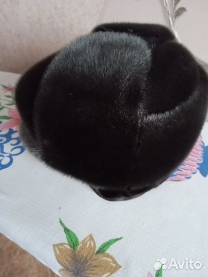 Меховая мужская кепка