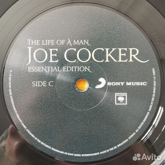 2LP Joe Cocker The Life Of A Man-The Ultimate Hits