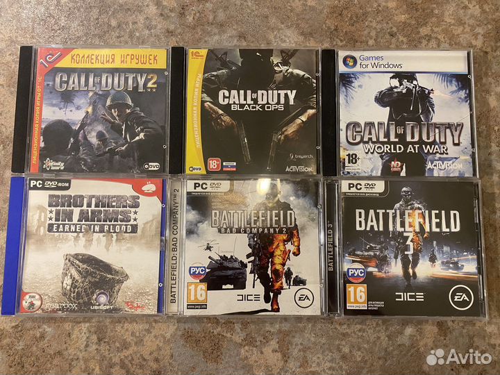 Лицензионные игры на pc диски