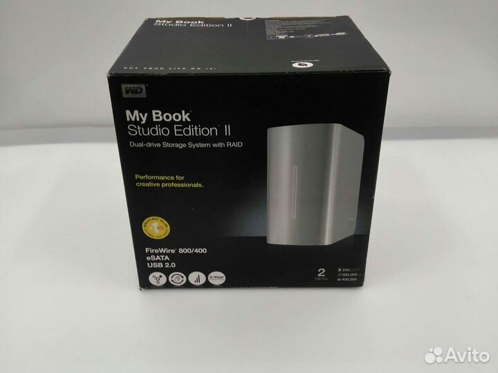 Новый. My Book studio Edition II 2tb