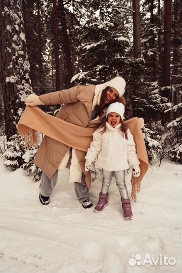 Зимняя фотосессия на улице