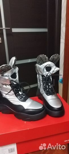 Полусапоги зимние 34